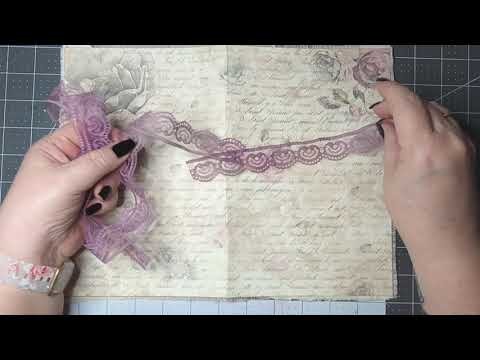 NEW BELLY BAND ENVELOPE | Ephemera for Shabby Rose