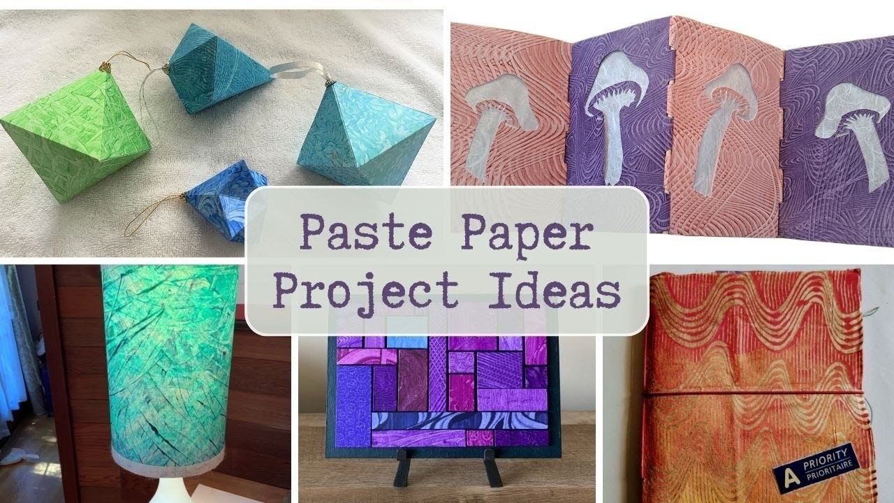 Paste Paper Project Ideas