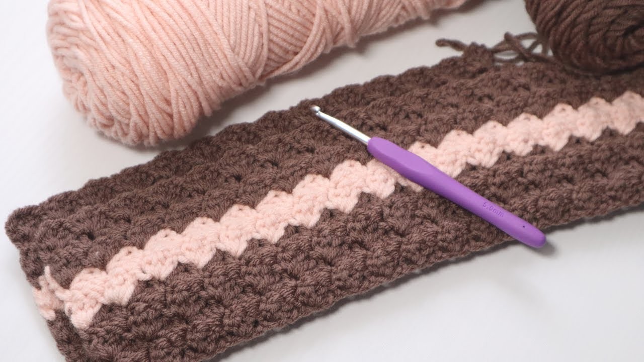 PERFECT ❗ Baby Blanket stitch for beginner | wash rag crochet