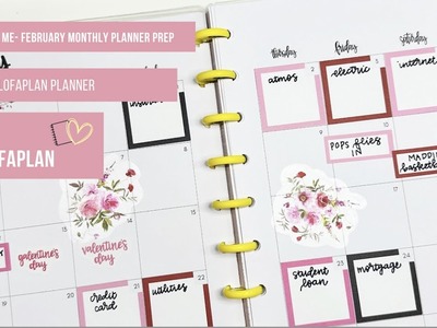 Plan with Me- February 2023 Monthly Planner Prep