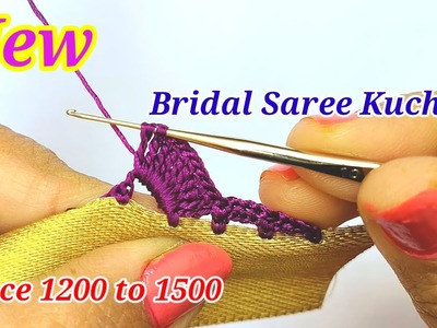 Saree kuchu #397 #new.bridal #Sareekuchu.how to make bridal Saree kuchu design.Siri Creations
