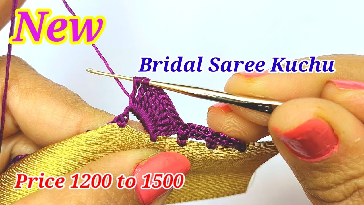Saree kuchu #397 #new.bridal #Sareekuchu.how to make bridal Saree kuchu design.Siri Creations