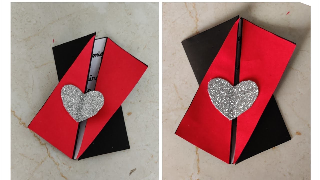 ScrapBook Card Ideas♥️???? | Love Greeting cards | Valentine's Day Gift Ideas