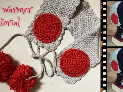 Simple and Pretty Ear Warmer tutorial (pattern in the description) | Crochet Projects