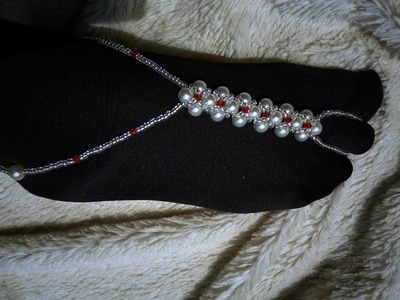 Title: HOW TO MAKE A BEADED ANKLET. Beginners Friendly Beading Tutorial