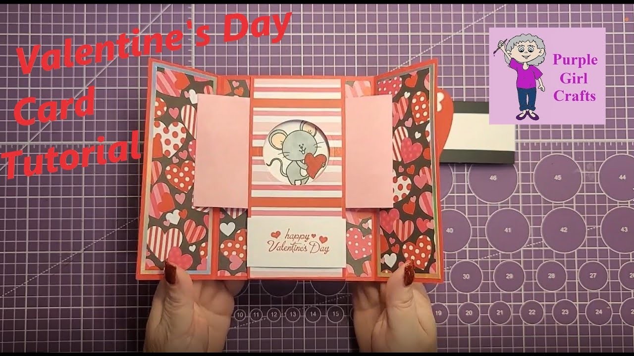 Valentine's Day shutter card tutorial