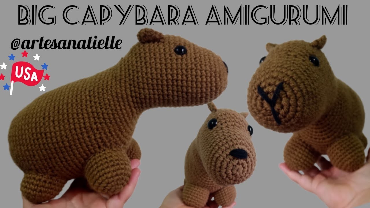 Amigurumi Capybara