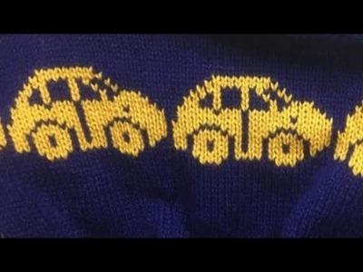 Car design for sweater