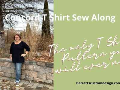 Concord T Shirt Sew Along