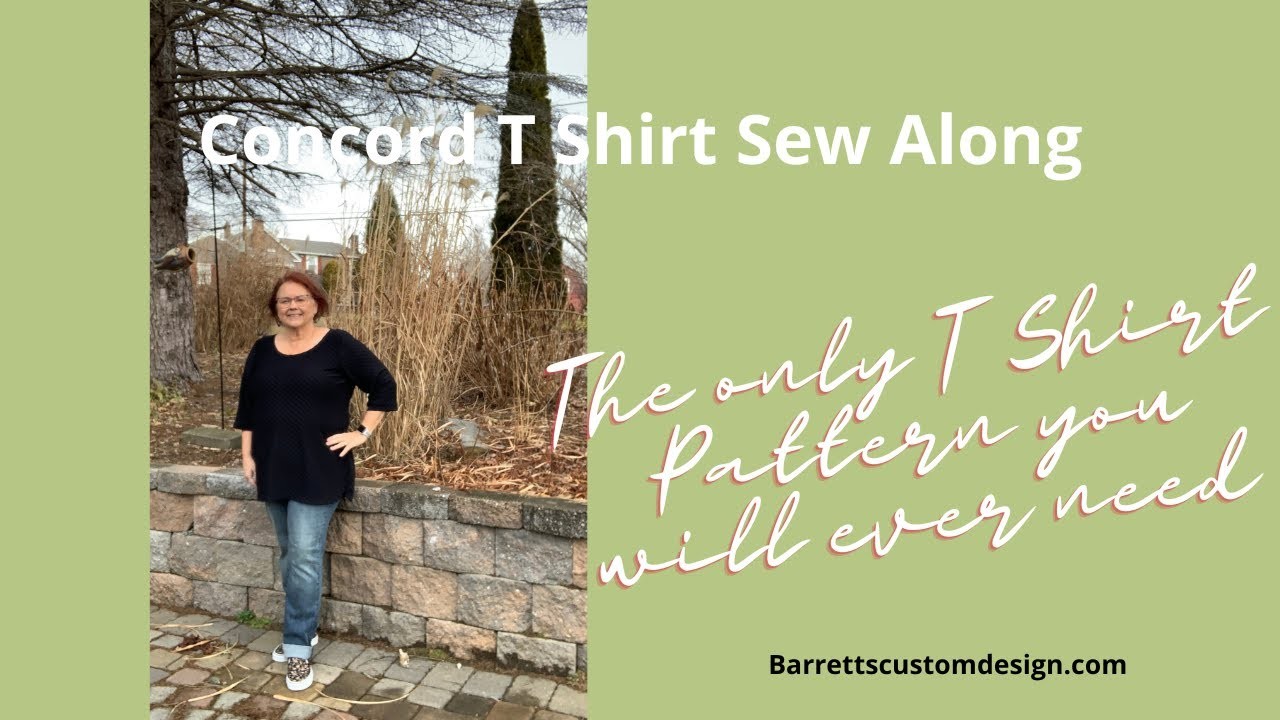 Concord T Shirt Sew Along