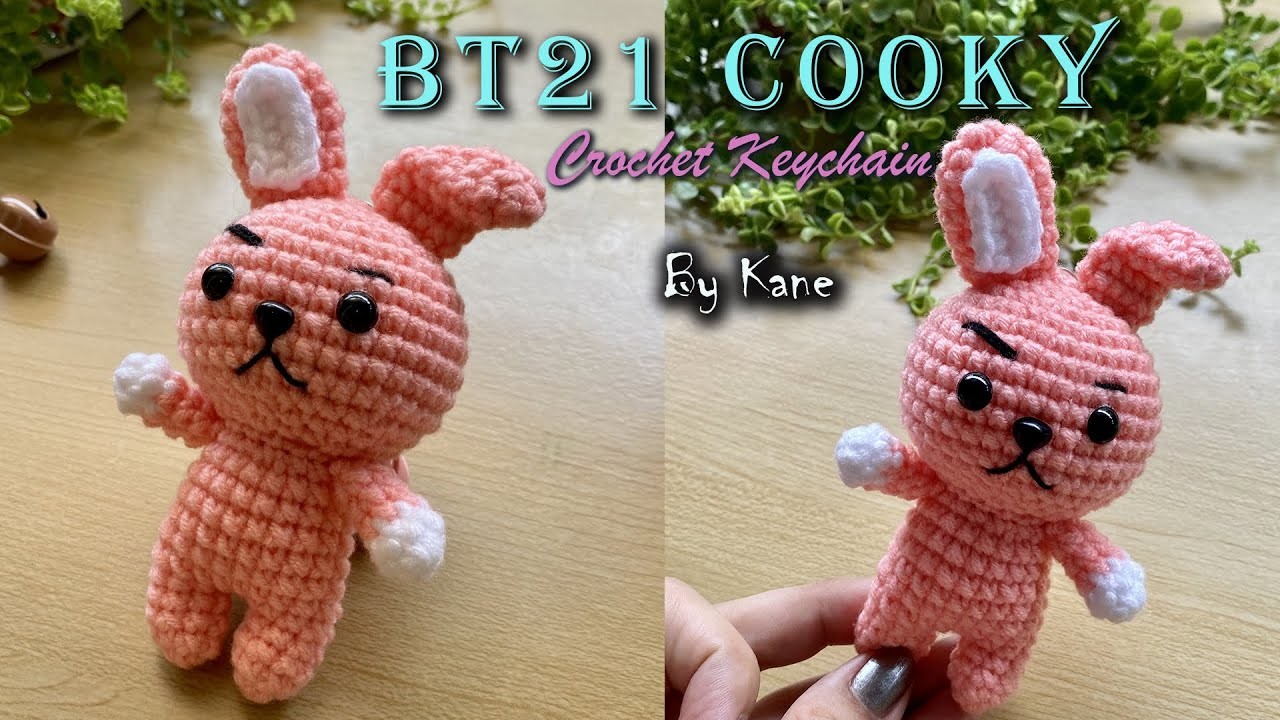 Cooky Amigurumi | Amigurumi Cooky BT21 | Crochet Doll Keychian ????????