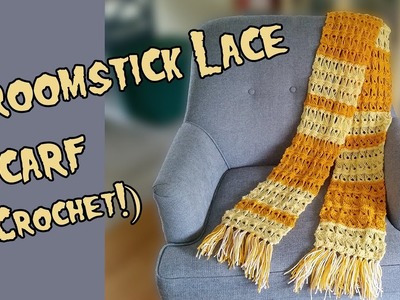 Crochet a Beautiful Broomstick Lace Scarf: Step-by-Step Tutorial