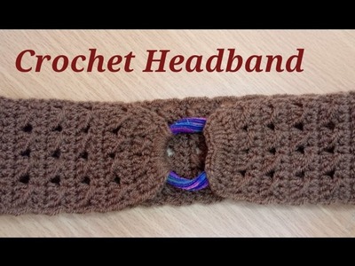 Crochet badana. headband crochet. crochet hair accessories.   crochet tutorial  @alrafay0313