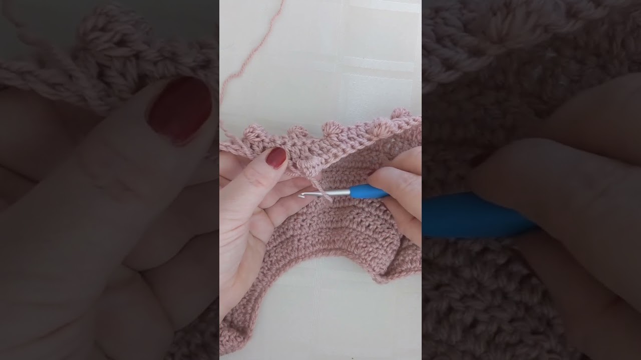 Crochet bobble stitch