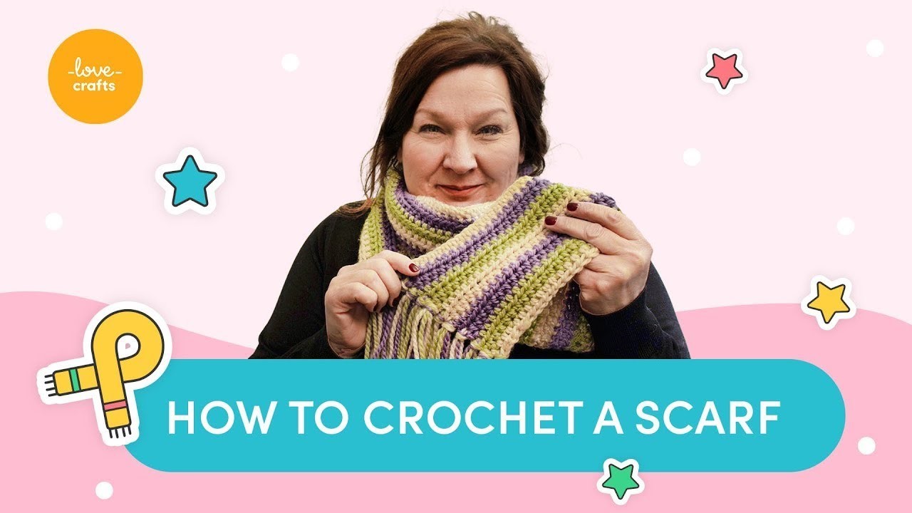 Crochet the EASIEST scarf! | Beginner's project