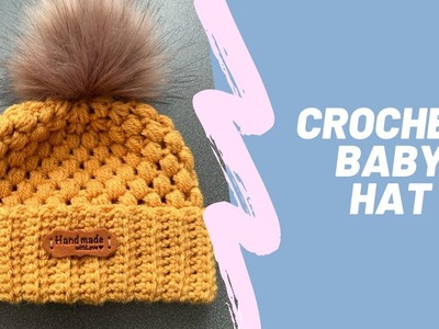 Crotchet Baby Hat: Puff stitch