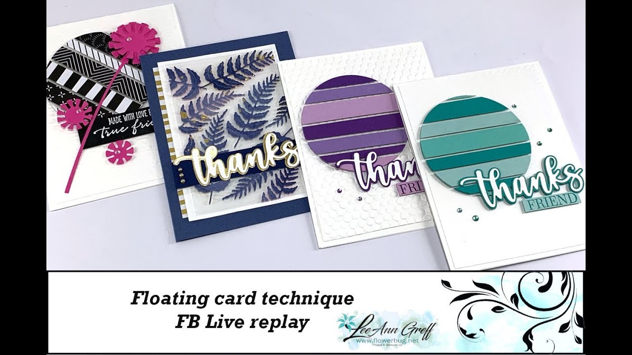 Floating Card technique; FB Live replay