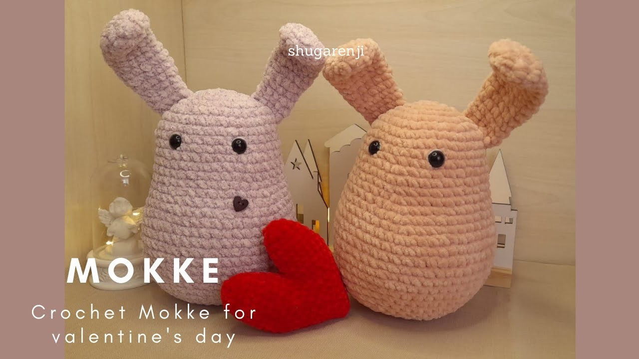 How to crochet Mokke plush????Amigurumi mokke plush tutorial????