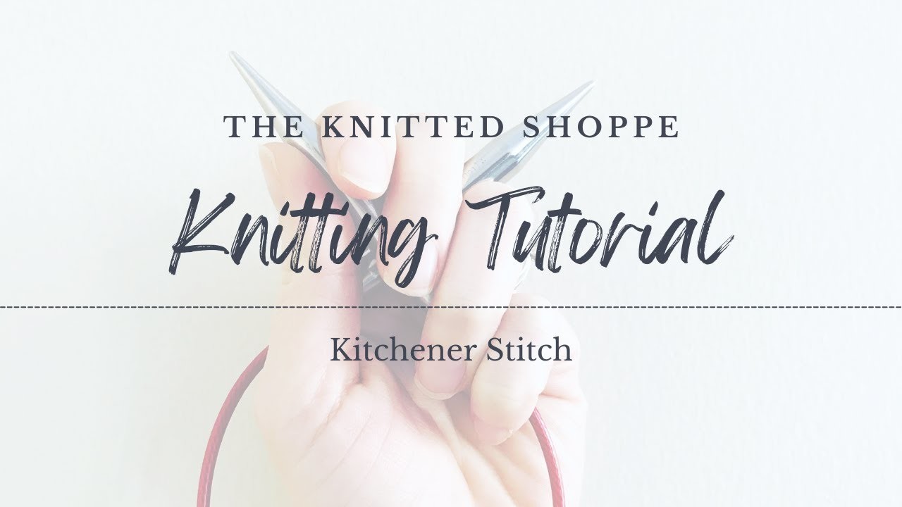 Kitchener Stitch