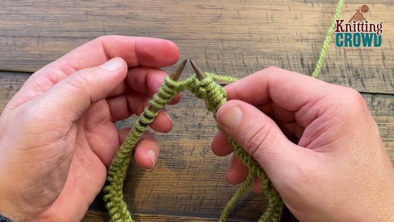 Knit 3 Purl 3 Knit Brim Making