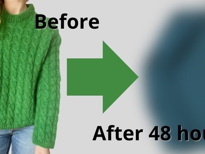 Knitting challenge! Can I make a sweater in 48 hours?