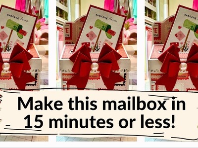MAKE THIS MAILBOX IN 15 MINUTES OR LESS! EASY!  #craftycraftsbydeanna