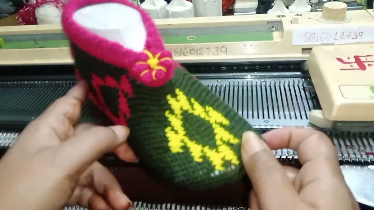 ????❤️????#new wollen#how to make designer socks  dekhte rah jaaoge ????????????????????⭐