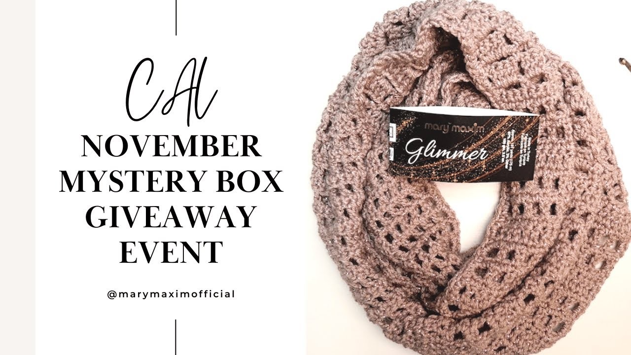 November Mystery Box Crochet Along Final Week | Lattice and Lace Cowl