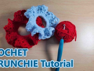 Super Easy SCRUNCHIES CROCHET TUTORIAL