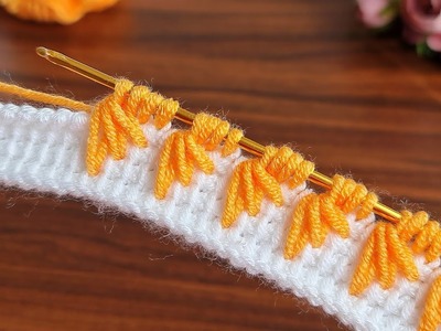 ‼️Super‼️easy useful tunisian crochet, how to make tunisian babyblanket crochet.