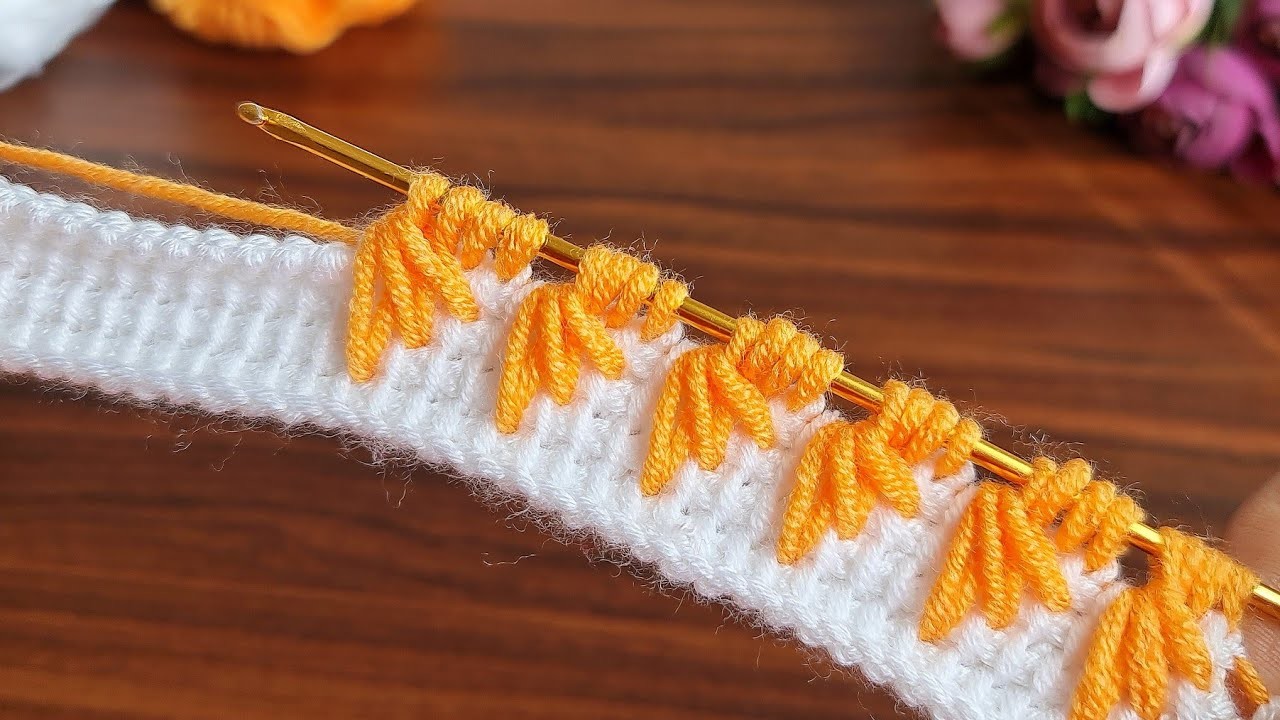 ‼️Super‼️easy useful tunisian crochet, how to make tunisian babyblanket crochet.