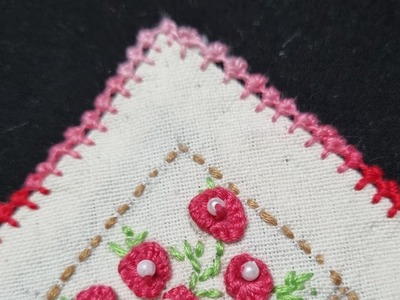 575-Very simple edging with needle(My special projects)