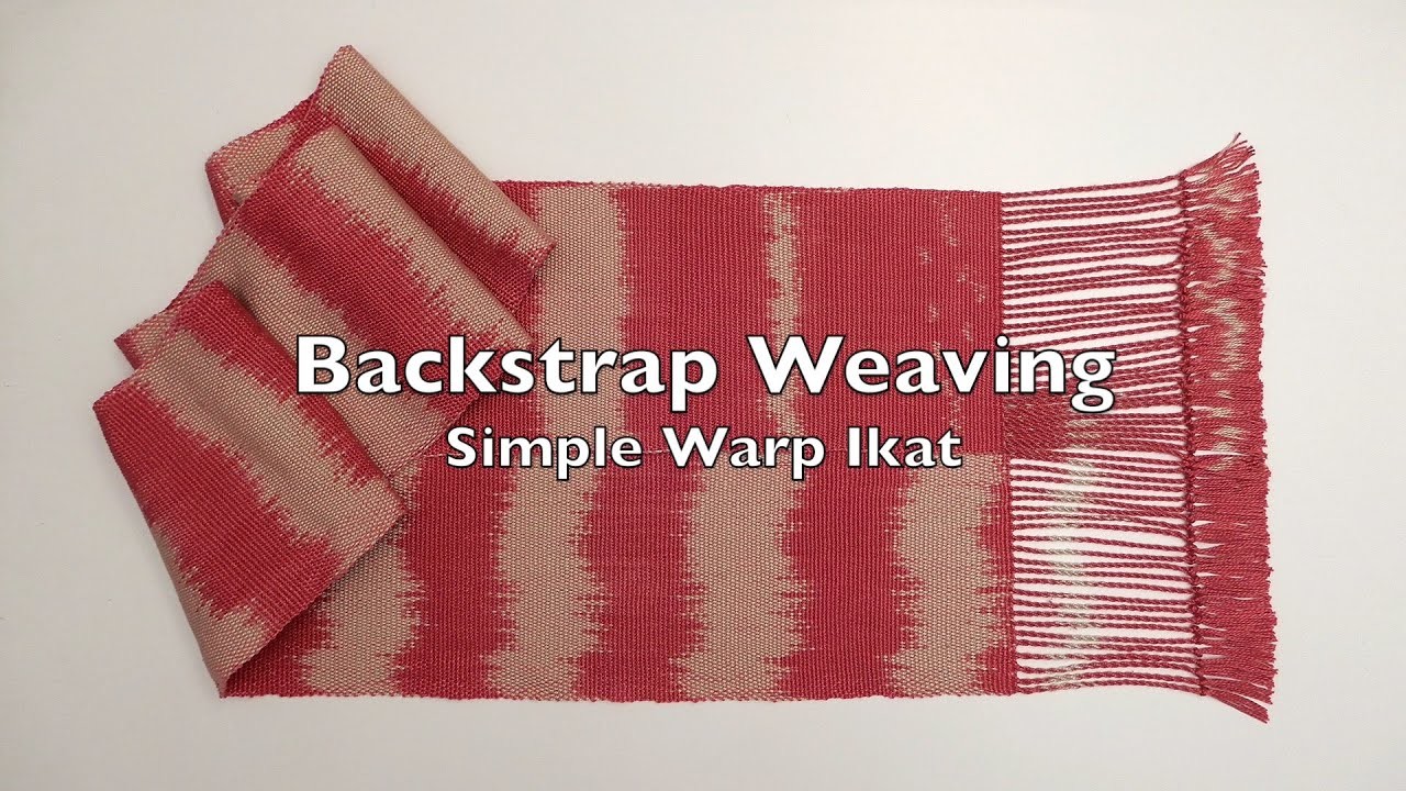 Backstrap weaving 9- IKAT