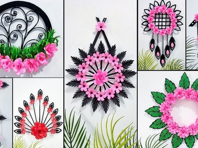 Best paper craft for home decor | Rose wall hanging craft | Paper flower wall decor | Diy Room decor