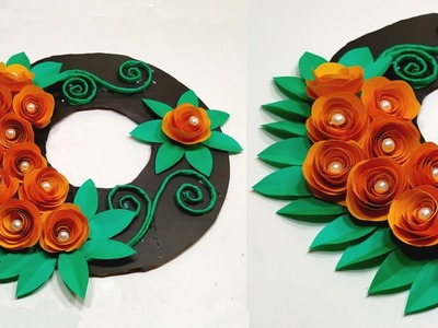 Circle flower | Wall Hanging Craft Ideas | DIY | Paper Wall Hanging | Hand Crafts