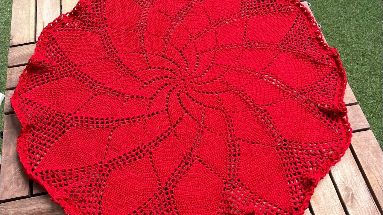 Crochet Table cloth || crochet valentines special Doily || Part -1