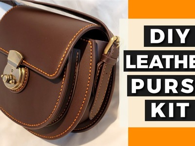 DIY Leather Purse Kit | Babylon Saddle Bag Purse Kit