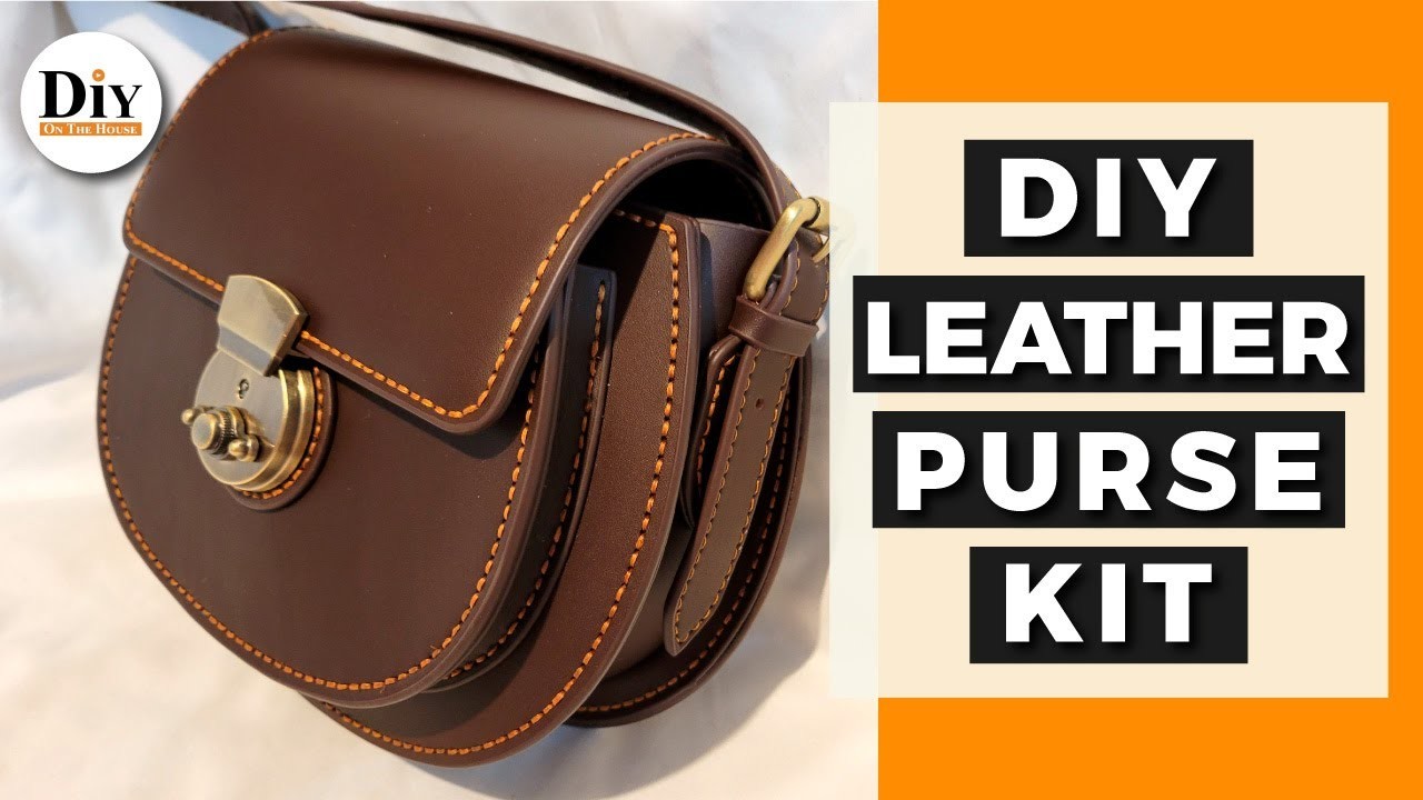 DIY Leather Purse Kit | Babylon Saddle Bag Purse Kit