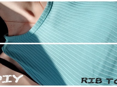 DIY tank top women | Rib knit crop tops runnin TRENDING 2023