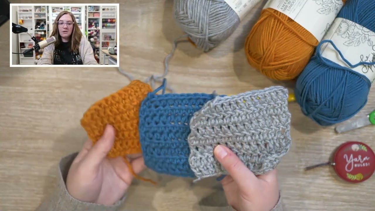 Double Crochet Stitch - Crochet Basics Series - Episode 3