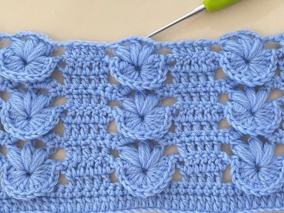 Gorgeous! Unusual & Stylish Crochet Design for Shawls, scarves, cardigans.Easy for beginners