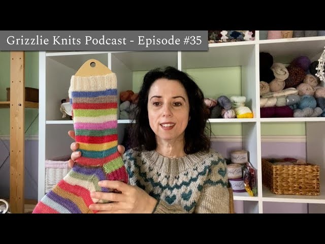 Grizzlie Knits Podcast - Episode #35-DishAlong 2023, New Cast Ons and Knitting Goals