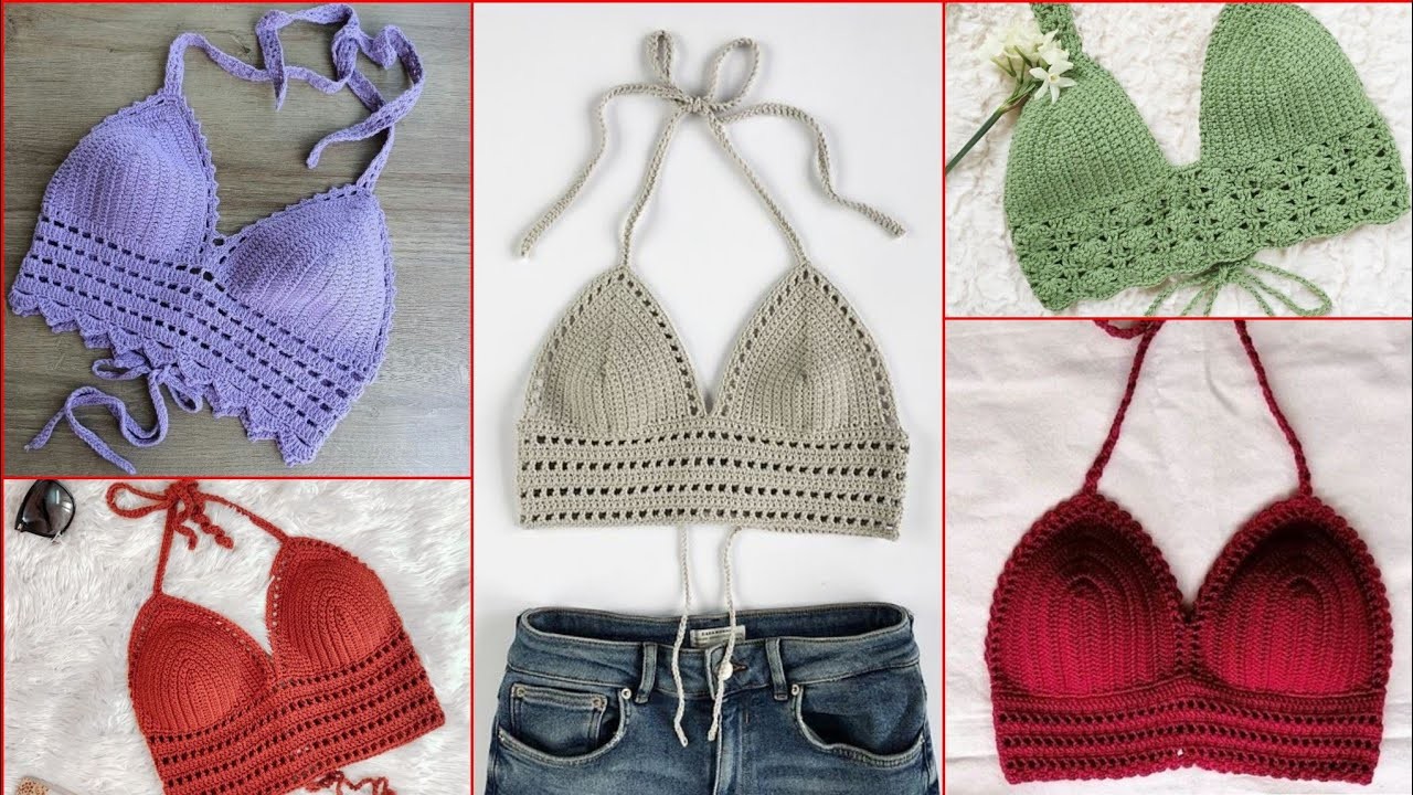 Hand made beautiful Crochet brazzer | different design and stylish
