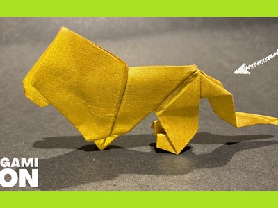 How to Make a Paper Lion| Easy Origami Lion