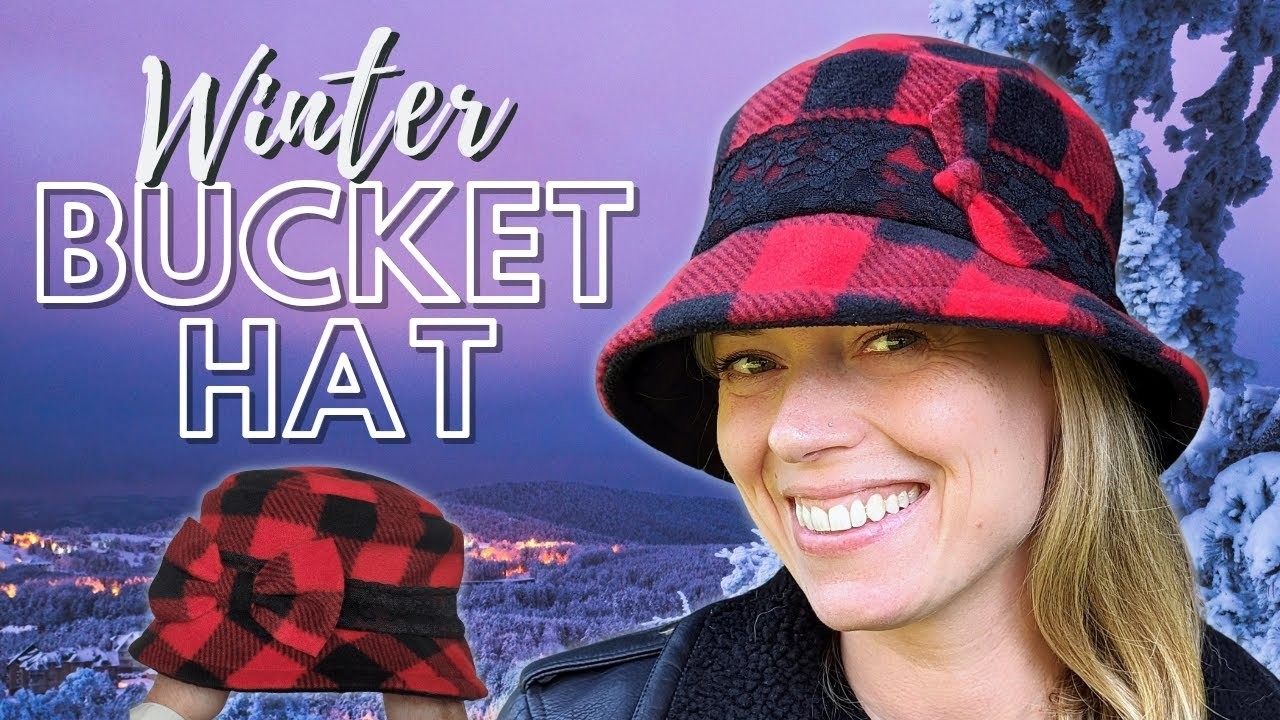 Learn how to make our Bestselling Winter Bucket Hat. A complete pattern and tutorial.