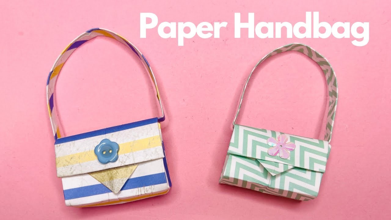 Paper Handbag | Easy Crafts