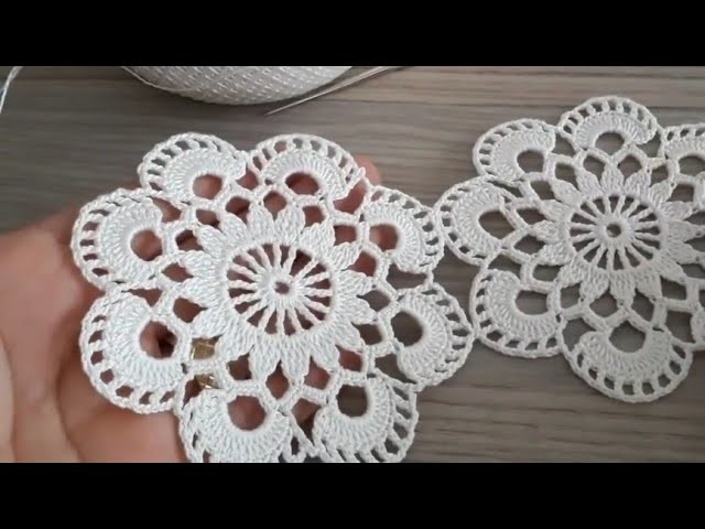 SÜPER EASY beatiful crochet idea blush motif✔️tutorial pattern trabalho