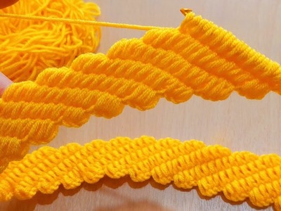 ????wow! crochet an interesting hair band pattern????ilginçok bir saç bandı modeli tığ işi