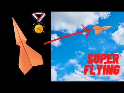 Award-winning Paper Plane, How to Make Paper Plane, DIY Plane