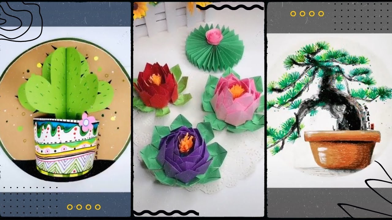 Beautiful DIY Handmade Easy Paper Flower I Best Wall Hanging Craft Ideas I Home Decoration Ideas ▶10